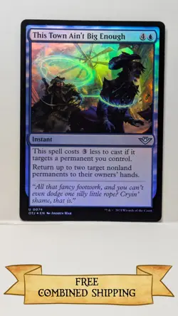 This Town Ain't Big Enough Outlaws of Thunder Junction Foil - Image 1