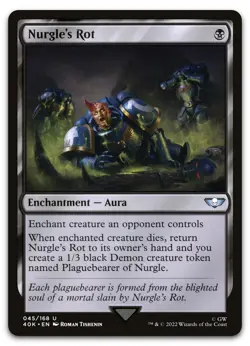 Nurgle's Rot #45 (NM) Warhammer 40,000 40K Magic MTG - Image 1