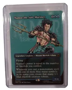 MTG: Marvel Super Heroes ~ Namor the Sub-Mariner (Mythic) Borderless #362 NM - Image 1