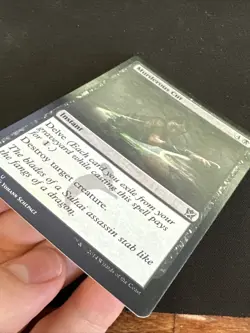 MTG Murderous Cut - Khans of Tarkir Foil LP/NM Magic the Gathering 081/269 U - Image 5