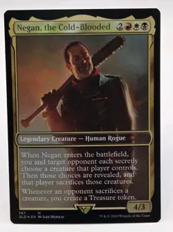 Negan, the Cold-Blooded Secret Lair Drop Foil - Image 1