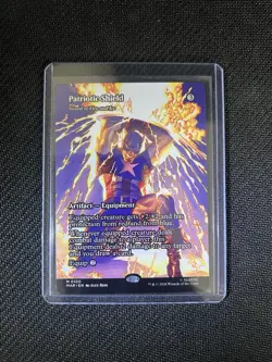 Patriotic Shield - Sword of Fire and Ice 100 (Borderless) Marvel Universe - Reg - Image 1