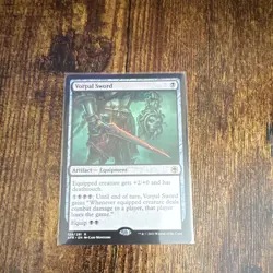 Wizards of the Coast MTG Vorpal Sword 124/281 Rare Regular English AFR 2021 - Image 1