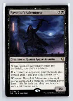 Ravenloft Adventurer 142 Regular Battle for Baldur's Gate MTG NM - Image 1