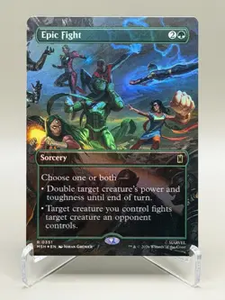 Epic Fight (Borderless) - Marvel Super Heroes (MSH) Foil - Image 1