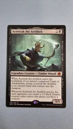 Acererak the Archlich Adventures in the Forgotten Realms Regular #87 - Image 1