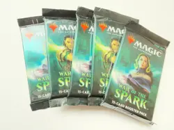 MTG: War of The Spark Booster Packs: Set of 5 630509755363 - Image 1