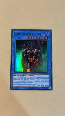 Dark Master - Zorc DCR-EN082 Super Rare UNL Edition YuGiOh Card NM - Image 1