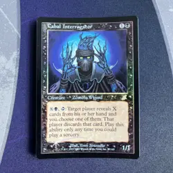 MTG FOIL Cabal Interrogator Scourge NM - Image 1