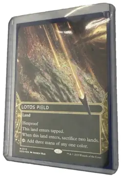 MTG Lotus Field 0113 Borderless Galaxy Foil Edge of Eternities: Stellar Sights - Image 1