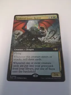 MTG Colossal Grave-Reaver Commander: Tarkir: Dragonstorm - Image 1
