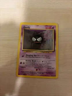 Pokemon TCG Gastly 50/102 Base Set Unlimited 1999 WOTC Vintage Card - Image 3