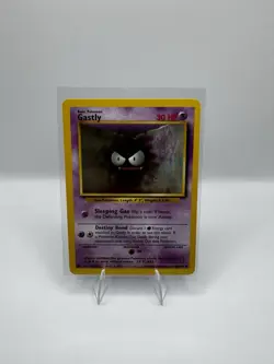 Gastly 50/102 - Common - Base Set - Pokemon Card TCG - WOTC - NM - Image 1