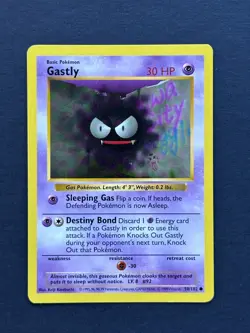 Gastly Shadowless Base Set - 50/102 Pokemon Card [1999] - Image 1