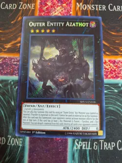 Yu-Gi-Oh! Outer Entity Azathot SHVA-EN018 Secret Rare 1st Edition Near Mint a1/ - Image 1