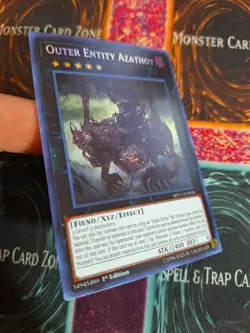 Yu-Gi-Oh! Outer Entity Azathot SHVA-EN018 Secret Rare 1st Edition Near Mint a1/ - Image 2