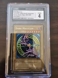 Konami Yu-Gi-Oh! Dark Magician SDY-006 Starter Deck Yugi Foil Ultra Rare CGC 4 - Image 1