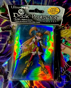 UltraPro 2006 RETRO Anime Holo 50 Pack Deck Protector Card Sleeves Sealed Yugioh - Image 1