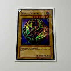 Yugioh (NM) Dark Magician DL1-S002 Super Rare Spanish Duelist League 1 2003 RARE - Image 1
