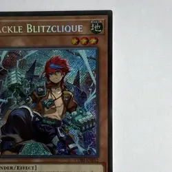Konami Yu-Gi-Oh! Crackle Blitzclique Secret Rare CORI-EN012 1st Edition - Image 3