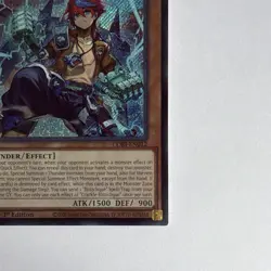 Konami Yu-Gi-Oh! Crackle Blitzclique Secret Rare CORI-EN012 1st Edition - Image 4