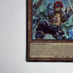 Konami Yu-Gi-Oh! Crackle Blitzclique Secret Rare CORI-EN012 1st Edition - Image 5