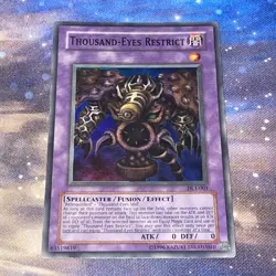 Yu-Gi-Oh! Thousand-Eyes Restrict DL1-001 Super Rare Duelist League Promo LP/NM - Image 2