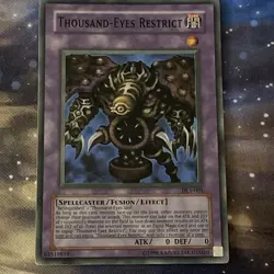 Yu-Gi-Oh! Thousand-Eyes Restrict DL1-001 Super Rare Duelist League Promo LP/NM - Image 3
