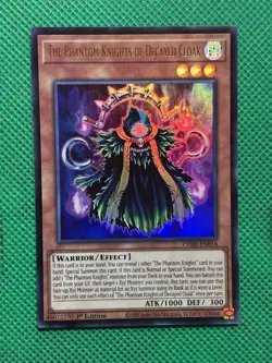 YuGiOh! - The Phantom Knights Of Decayed Cloak CORI-EN004 Ultra Rare 1st Ed NM - Image 1