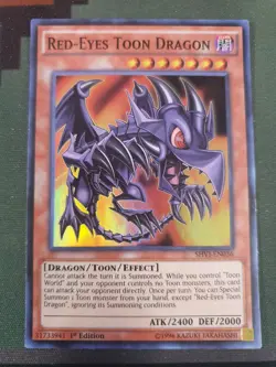 Red-Eyes Toon Dragon (Yu-Gi-Oh) SHVI-EN036 - Image 1