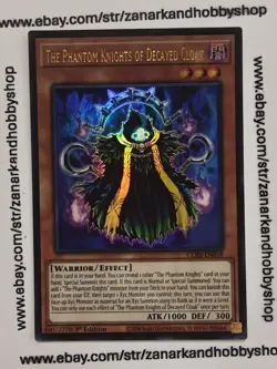 Yugioh The Phantom Knights of Decayed Cloak CORI-EN018 ULTRA RARE NM - Image 1