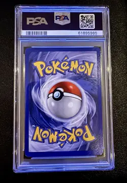 Squirtle 63/102 Base Set Shadowless PSA 8 Pokemon Card - Image 2