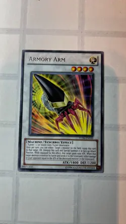 YuGiOh TCG Armory Arm TU06-EN010 Trading Card Game NM - Image 1