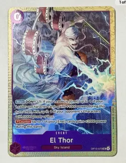 El Thor OP15-075 Premium Card Collection Best Selection Vol 6 One Piece English - Image 1