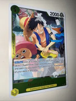 Monkey D. Luffy OP10-111 R Royal Blood One Piece Card ENGLISH - Image 2