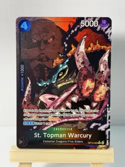 One Piece TCG St. Topman Warcury OP13-089 Alternate Art Alt English NM - Image 1
