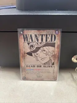 Wanted Dead or Alive Sabo SP OP13-120 SEC Alt Art English EN Rare One Piece - Image 1