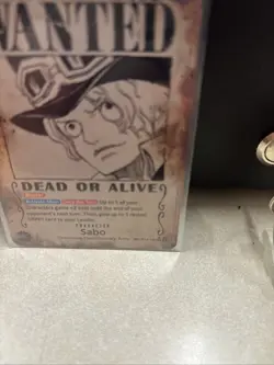Wanted Dead or Alive Sabo SP OP13-120 SEC Alt Art English EN Rare One Piece - Image 4