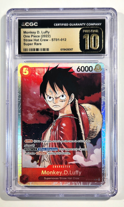MONKEY D. LUFFY 2022 One Piece SR ST01-012 - Starter Deck 1 - Straw Hat Crew - Image 1