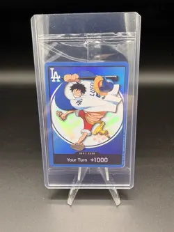 2026 One Piece Los Angeles Dodgers MONKEY D LUFFY DON Card 7/2/2026 - Sealed - Image 1