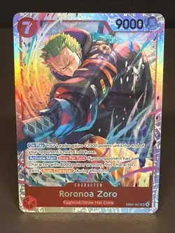 Roronoa Zoro EB04-007 SR ENGLISH OP15 One Piece - Image 1