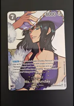 One Piece Eng - Ms. All Sunday Special Rare Op14-084 - Op16 The Time Of Battle - Image 1