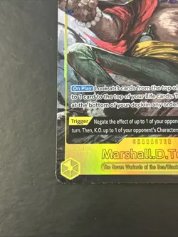 OP16-119 Marshall.D.Teach SEC Alt Art The Time To Battle One Piece TCG English - Image 3