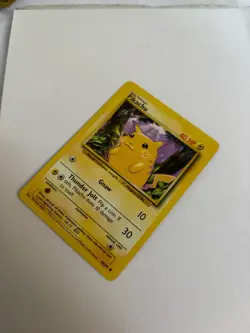 Pokemon Pikachu Card 58/102 Base Set - Image 3
