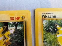 Base Set 2 Pikachu & Holographic Raichu Pokemon Card Set - 60/64, 58/102 & 14/62 - Image 4