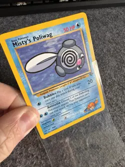 Pokemon TCG Misty's Poliwag Gym Challenge Card 89/132 Regular LP - Image 3