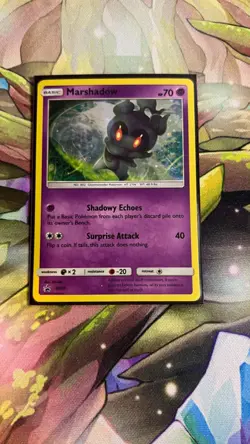 Marshadow SM93 Black Star Promo Mint Pokemon Card NM - Image 1