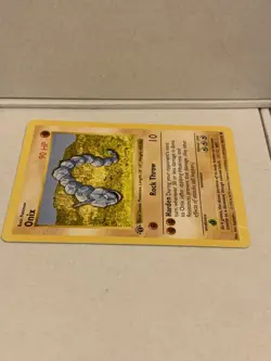 Onix 1st Edition Pokemon Card Base Set Shadowless 56/102 (1) - Image 5