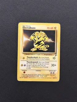 Electabuzz 24/130 | Base Set 2 | Non Holo Pokemon Card HP - Image 1