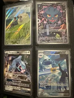 Pokemon Binder Collection Lot of 106 Cards Holos/GX/EX, LP/NM Condition See Pics - Image 1